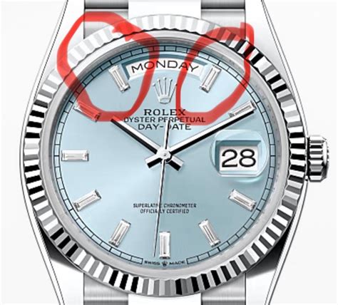 rolex applied markers misaligned|Rolex Hour Marker Alignment .